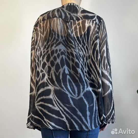 Блузка женская с анималистичным узором