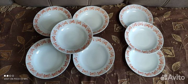 Тарелки кндр 8шт