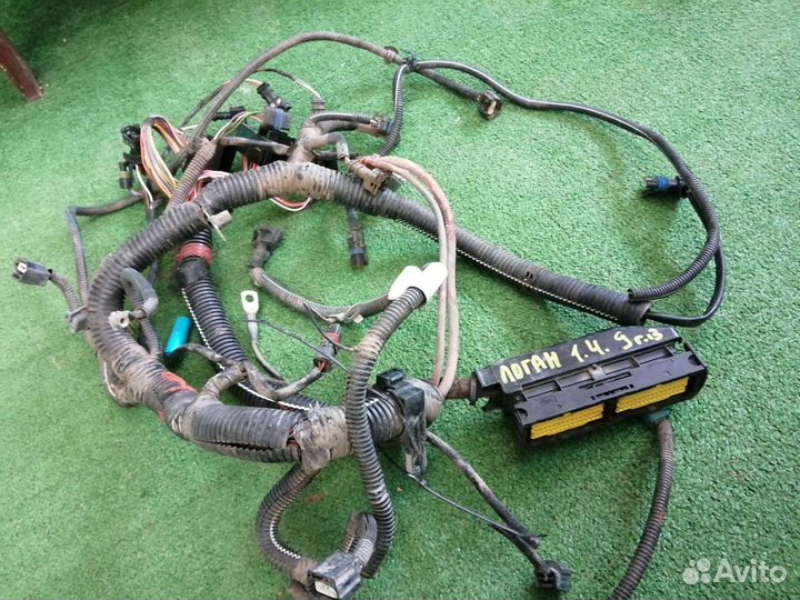Проводка управления двигателем логан 1.4