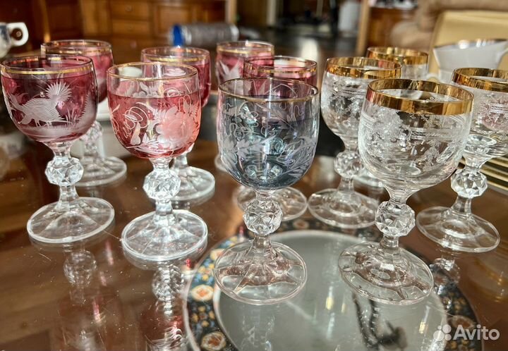 Хрустальные рюмки Nachtmann Охота