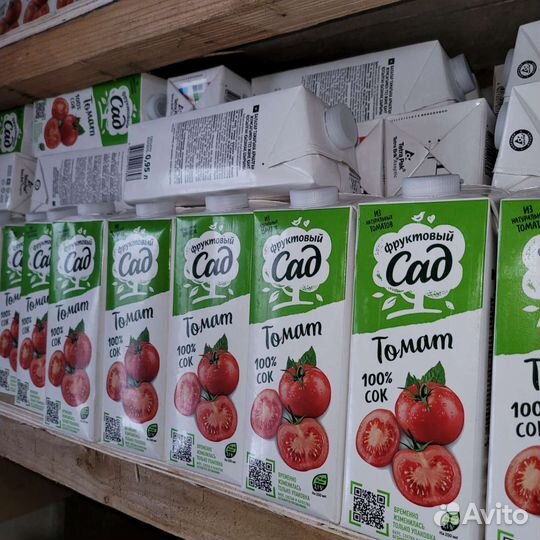 Сок томатный фруктовый сад и сады придонья от 5шт