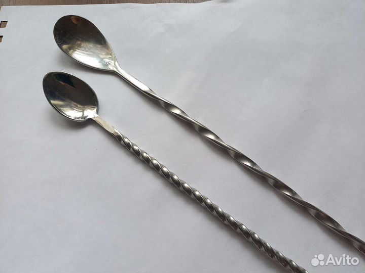 Барные ложки для коктейлей