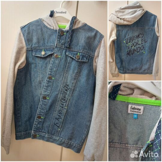 Жилетки, джинсовка