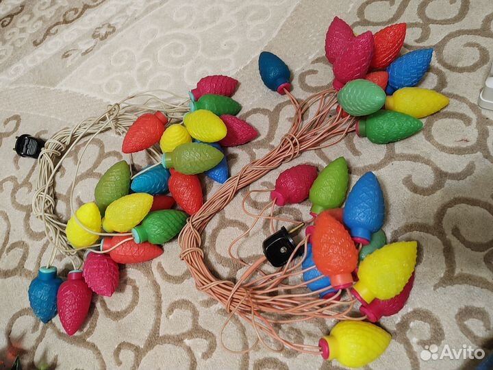 Гирлянда СССР Шишки г. Харьков