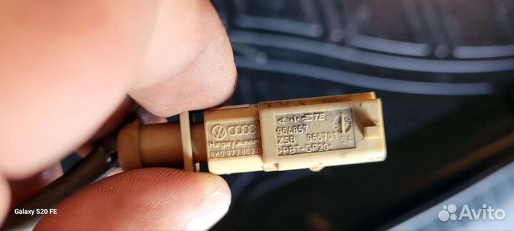 Датчики температуры газов, дизель тигуан 2