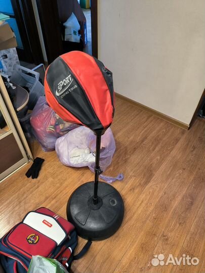 Боксерская груша детская напольная