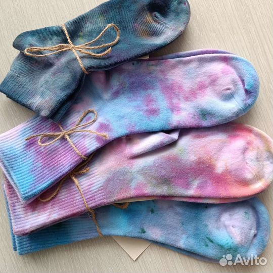 Носки тай-дай