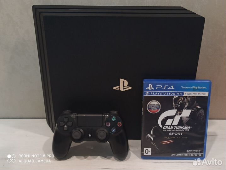 Sony Ps4 Pro 7108B 1Tb + GT Sport, Trade-In