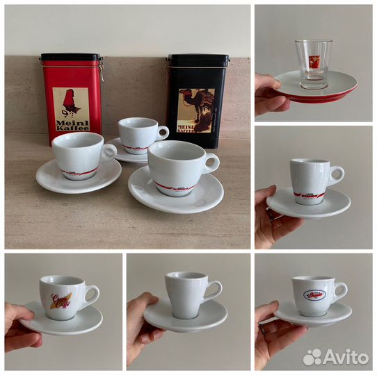 Кофейная пара эспрессо JM банка для кофе поднос