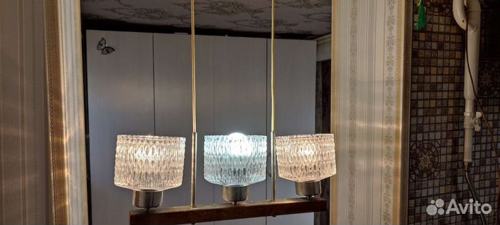 Люстра ретро винтаж СССР