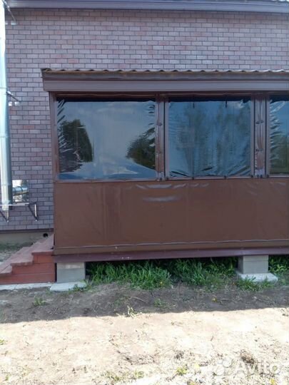 Мягкие окна на веранду