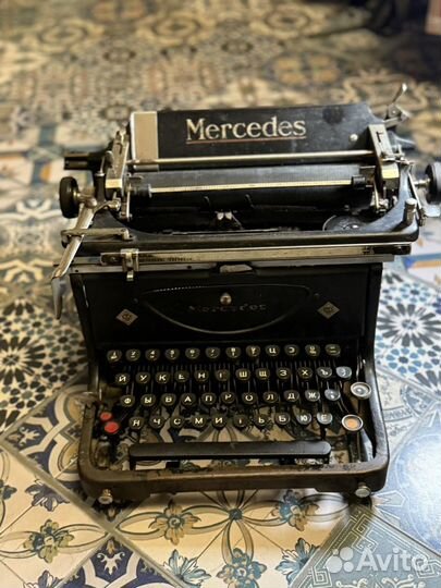 Пишущая машинка mercedes