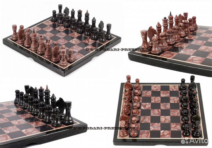 Шахматы каменные