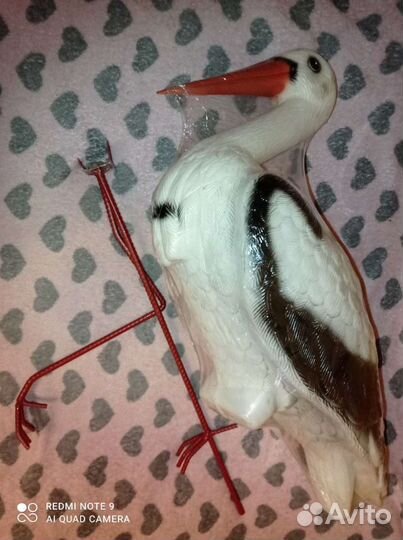 Новые Садовые Фигуры аист и аистëнок