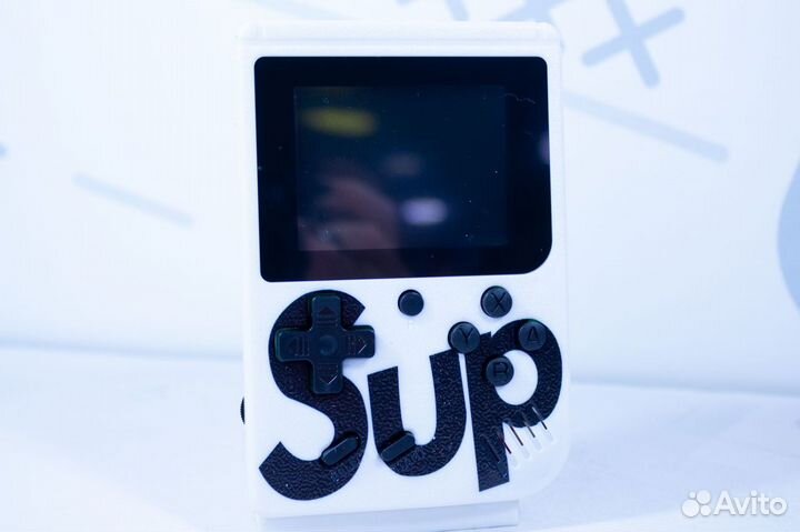 Портативная игр.приставка Sup GameBox 400в1, белая