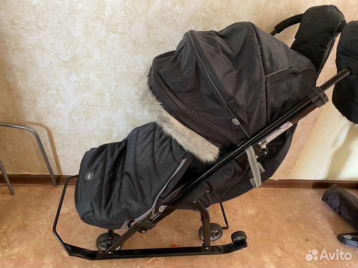 Детские санки коляска