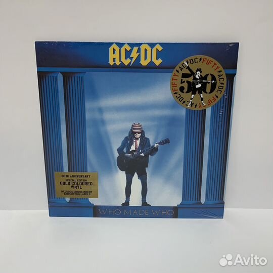 AC/DC - Who Made Who (LP) gold vinyl