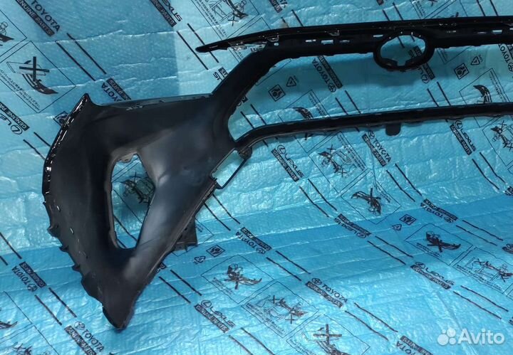 Передний бампер рав 50 без парктроников 2019-2023