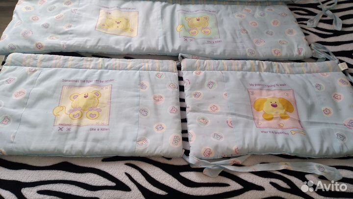 Бортики в кроватку