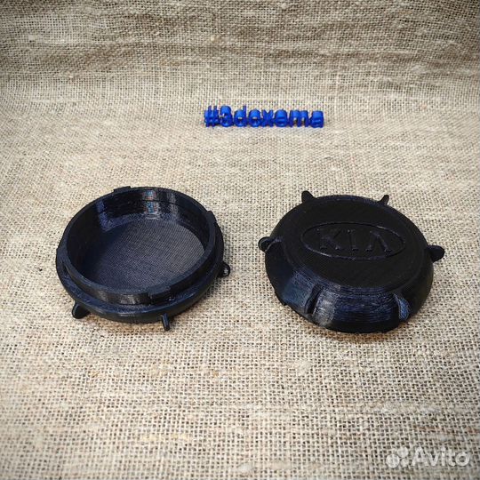 Крышки фар для KIA RIO 3 рестайлинг 2015-2017