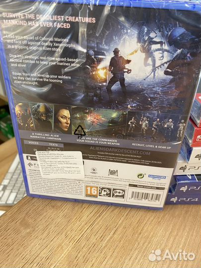 Aliens: Dark Descent диск для PS5 новый