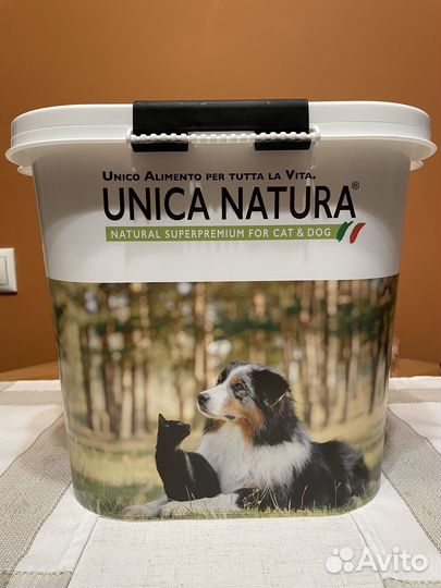 Корм для кошек с контейнером