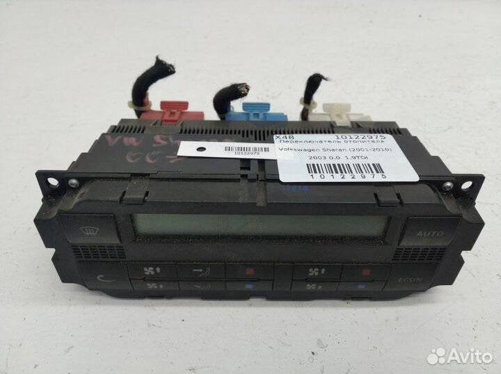 Блок управления печки/климат-контроля