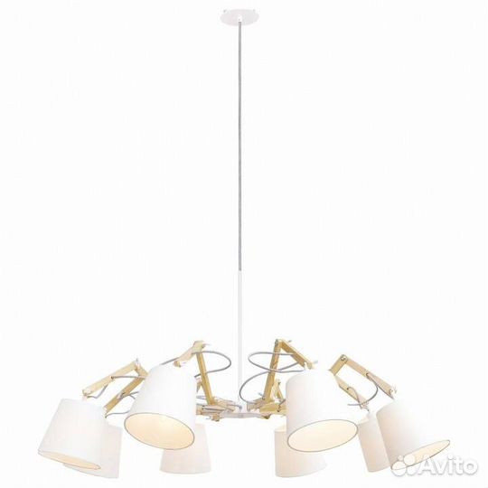 Подвесная люстра Arte Lamp Pinocchio A5700LM-8WH