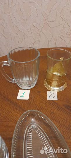 Стекло для сервировки стола времен СССР