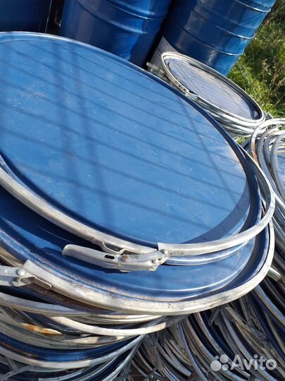 Бочки металлические конусная б/у 200 с крышкой