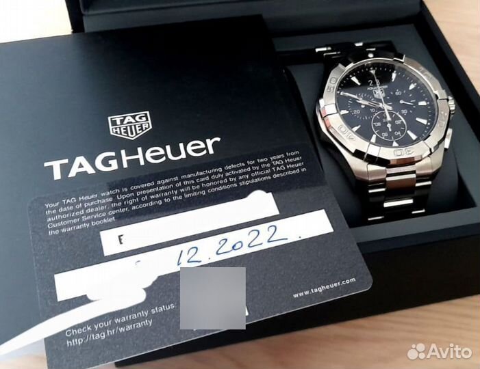 Швейцарские часы TAG heuer aquaracer 2022