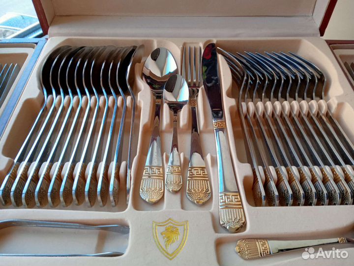 Набор столовых приборов на 12 персон 72 шт. Новый