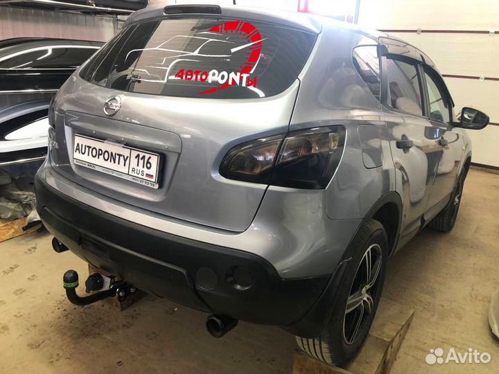 Фаркоп Nissan Qashqai съемный шар