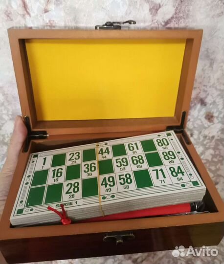 Новое Русское Лото в деревянной лакир. шкатулке