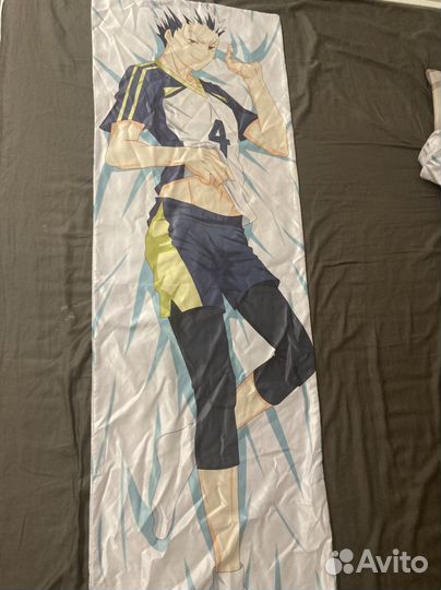 Наволочка для дакимакуры 2 штуки Бокуто и Акааши