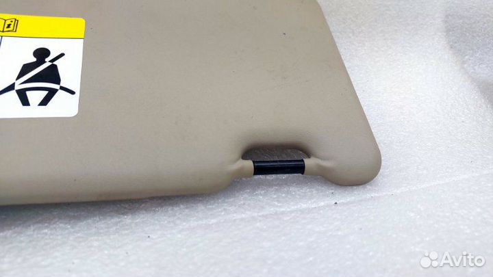 Козырек солнцезащитный левый Renault Duster HS K4M