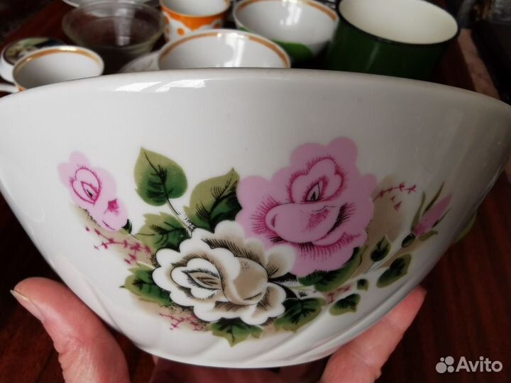 Посуда разная, столовые приборы, СССР