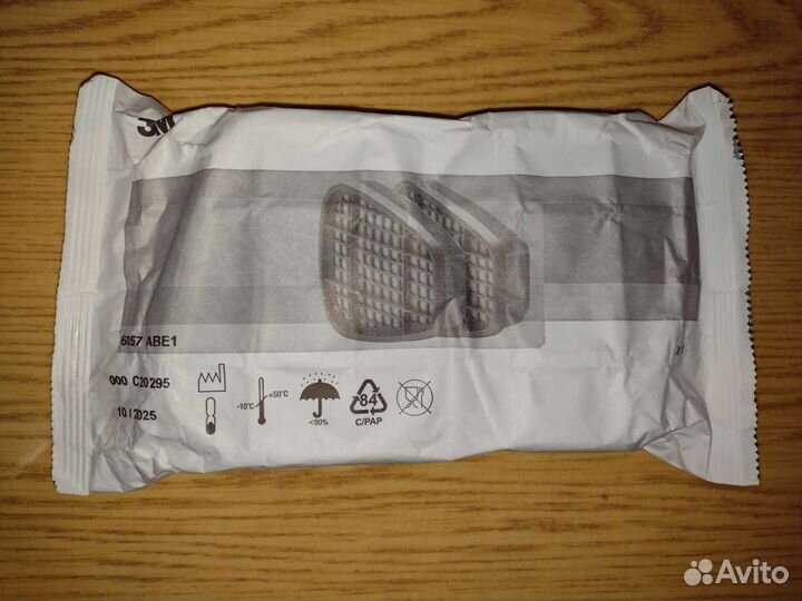 Полумаска 3м 6300 (L) комплект