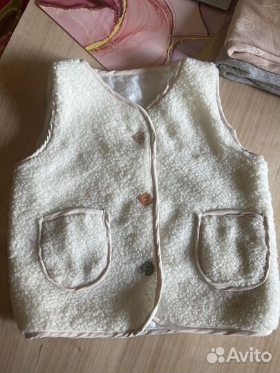 Жилетка для девочки 92