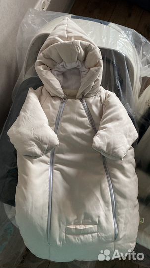 Кокон для новорожденных зимний