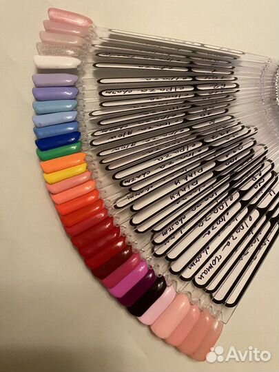 Гель-лак Elpaza Pinky 30 шт типсы наклейки