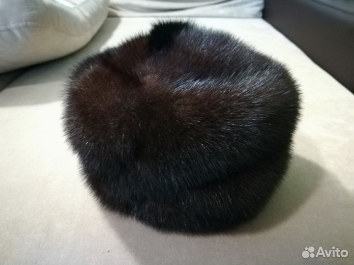 Норковая шапка женская