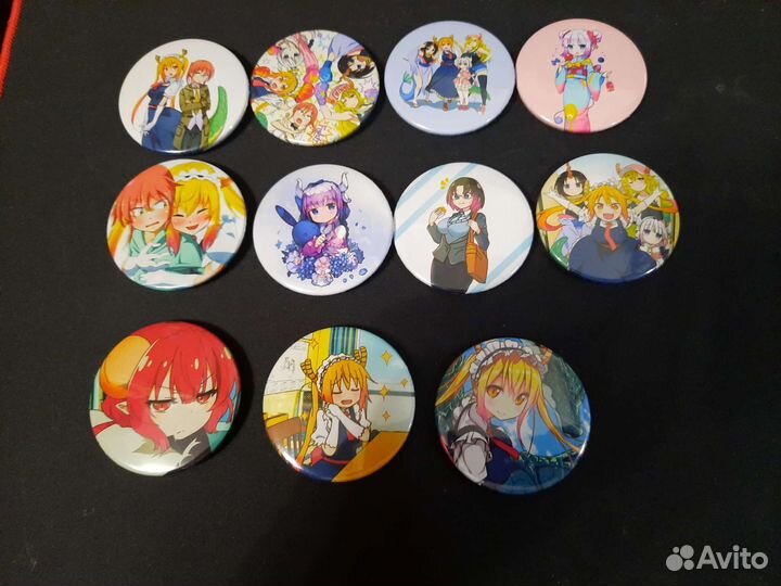 Аниме значки, аниме магниты