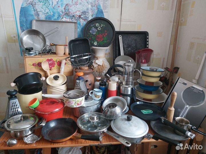 Кастрюли, сковороды,миски, чайники СССР