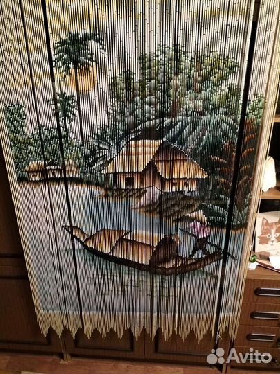 Бамбуковая шторка