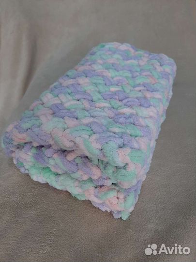 Плед детский плюшевый