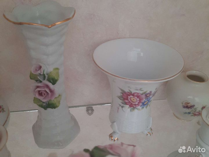 Фарфоровые вазы 20-го века