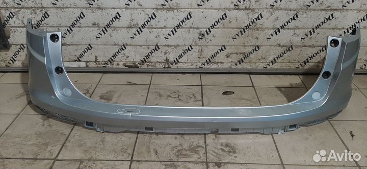 Задний бампер джили кулрей