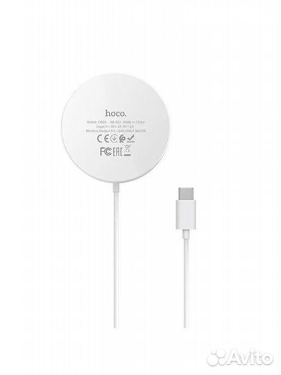 Беспроводное зарядное устройство hoco CW28 15W маг