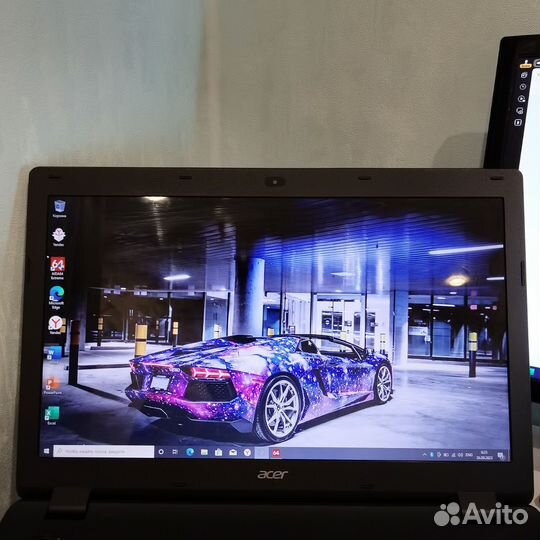 Большой Ноутбук 17.3 Acer SSD/HDD RAM8GB intel